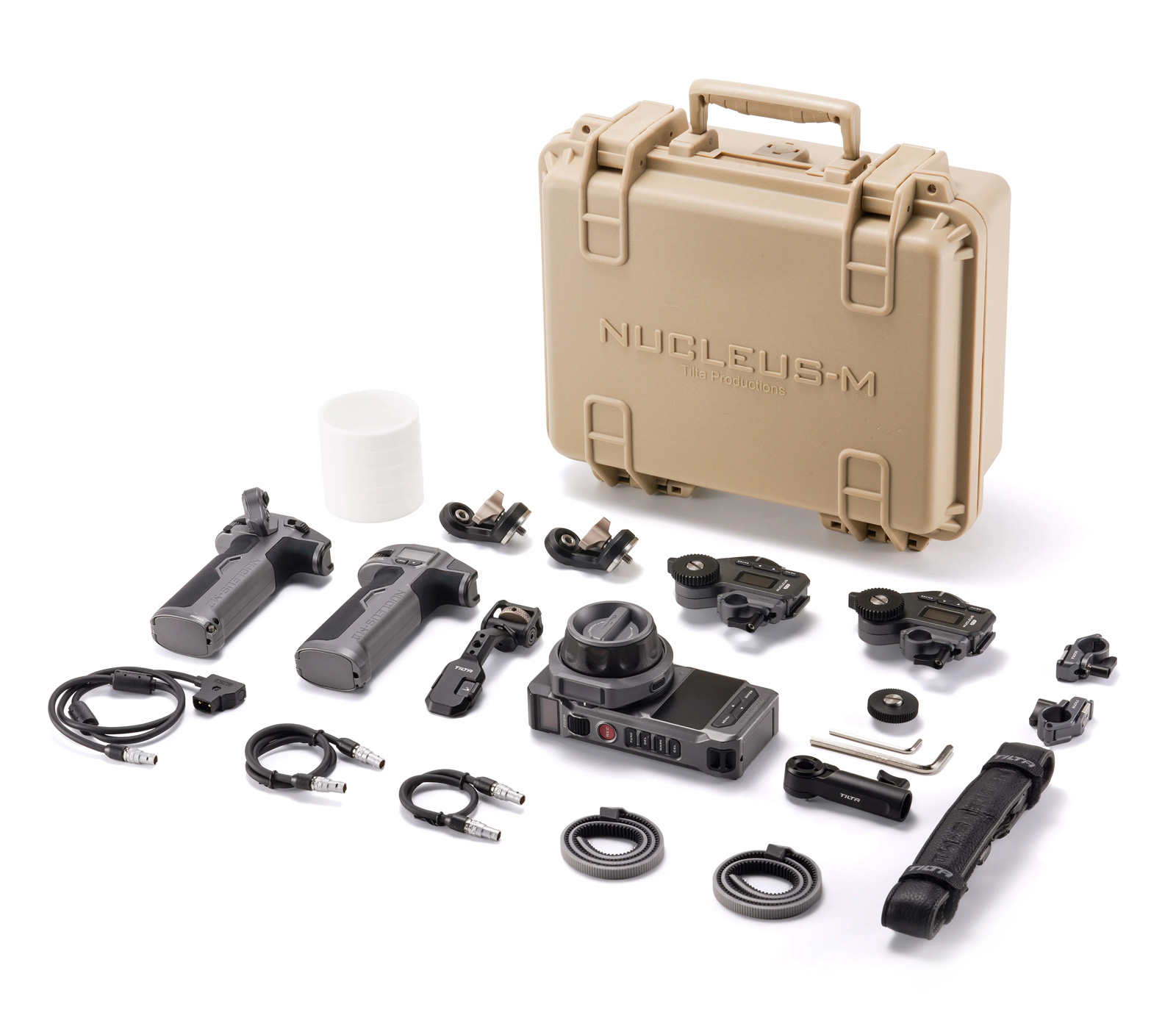 Комплект Follow Focus Tilta Nucleus-M II Ultimate Kit, 2 рукоятки + FIZ модуль + 2 мотора