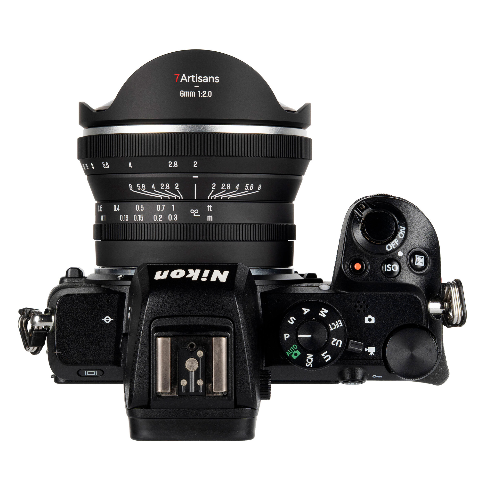 Объектив 7Artisans 6mm f/2 Fisheye для Nikon Z (APS-C)