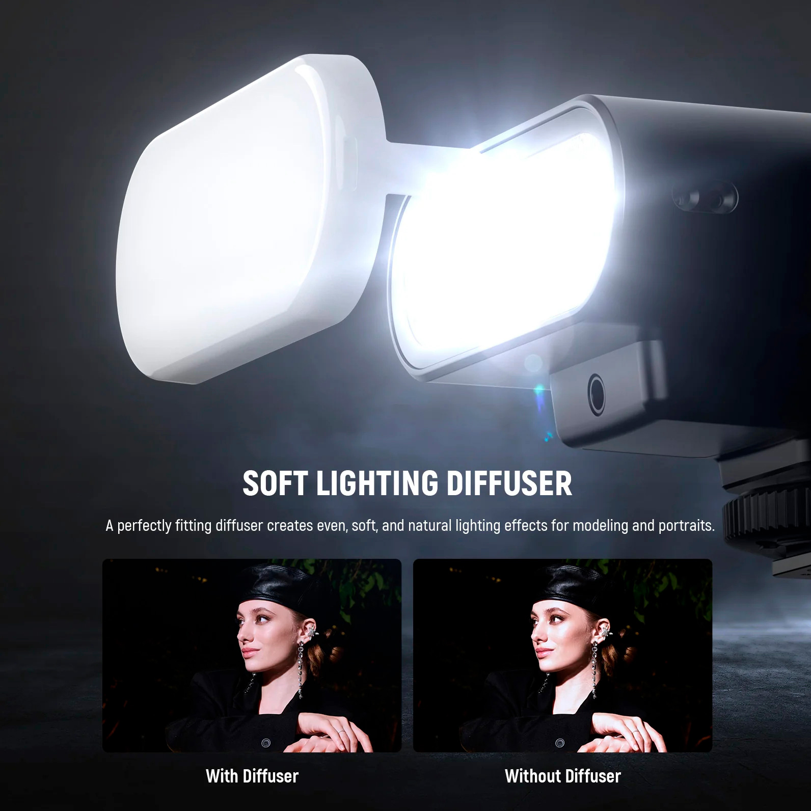 Фотовспышка Neewer Z160 Retro Flash Light, универсальная
