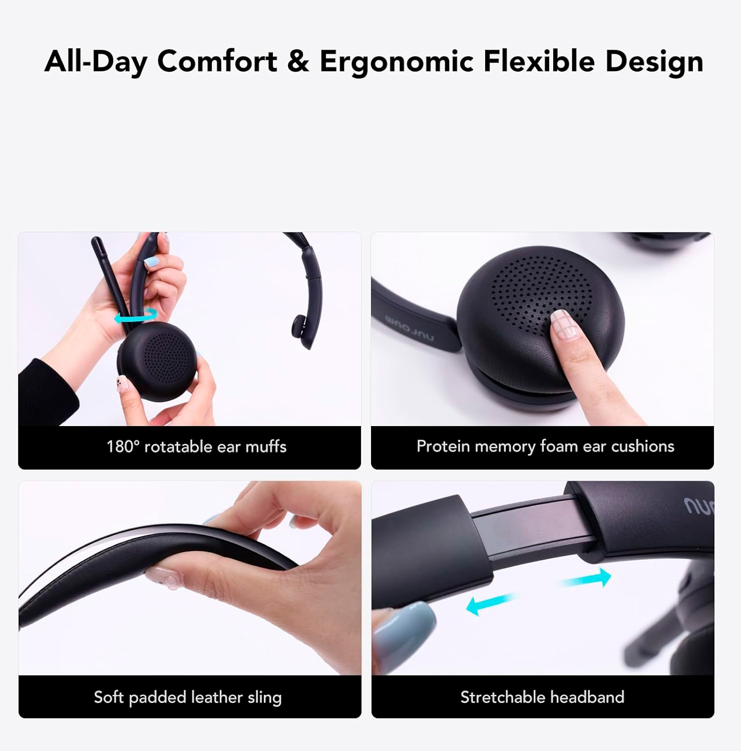 Беспроводная гарнитура Nearity Nuroum HP31SU Bluetooth Business Headset, Bluetooth 5.4, моно