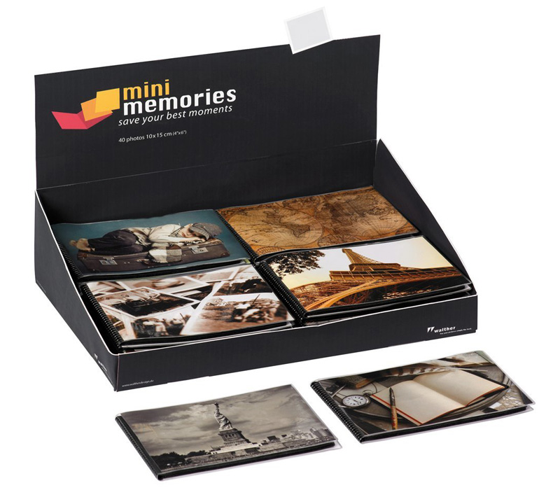 Фотоальбом Walther 40 фото 10x15 см Travel