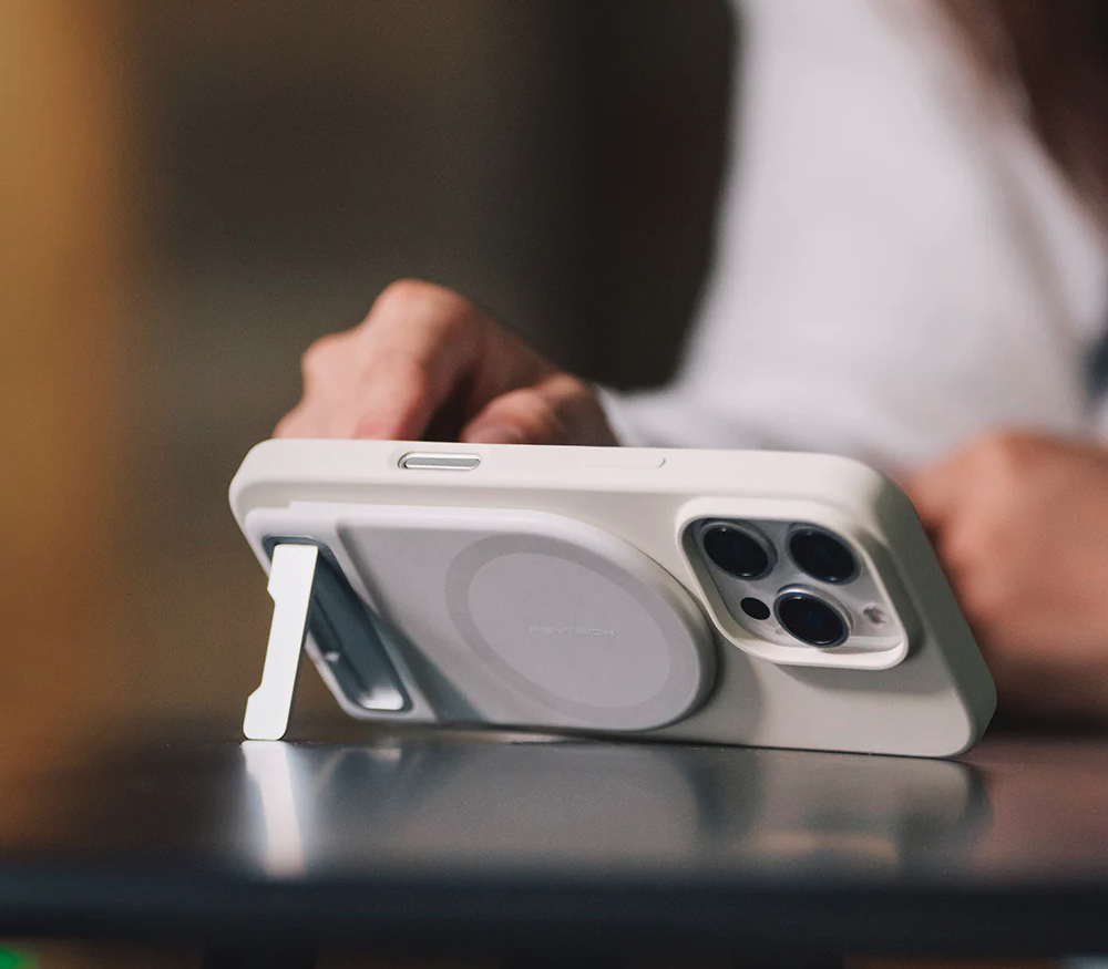 Держатель для телефона PGYTECH MagCam Phone Grip, магнитный, с кнопкой спуска, цвет: Misty Gray (уцененный)