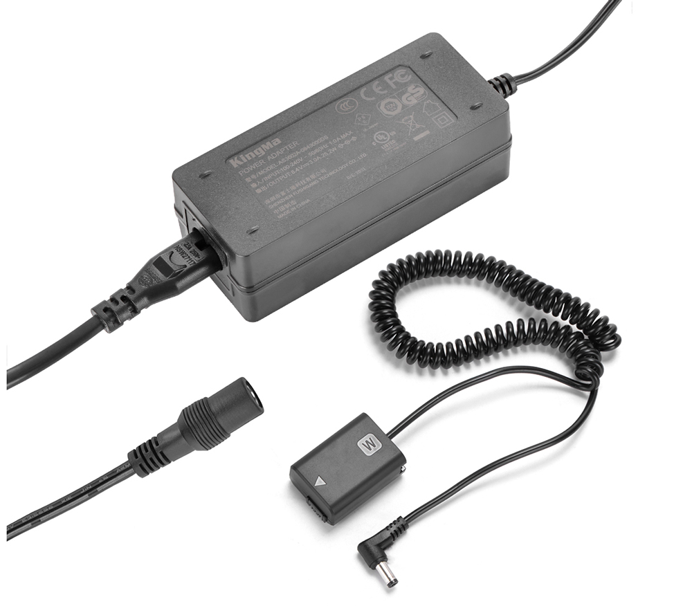 Адаптер питания Kingma DR-FW50 + сетевой адаптер