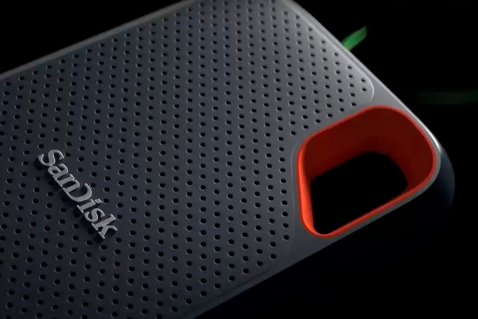 Внешний диск SanDisk Extreme Portable SSD 4TB, USB 3.2 Gen 2, 1000/1050 МБ/с