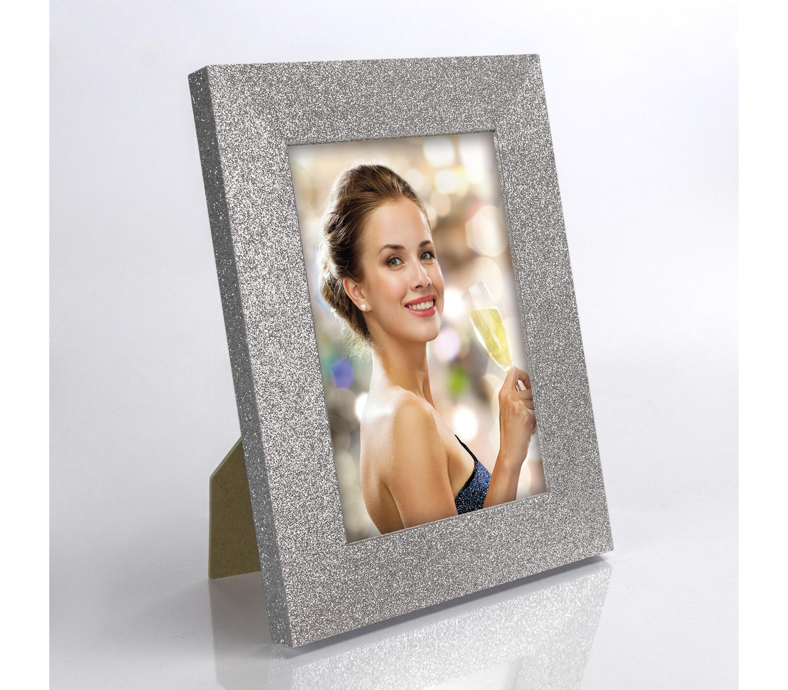 Фоторамка ZEP 15x20 см, MG368 BROADWAY SILVER, МДФ