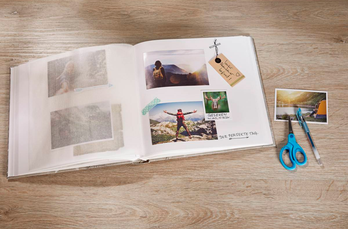 Фотоальбом Walther 30 x 30 см 100 cтраниц, Fun, серый