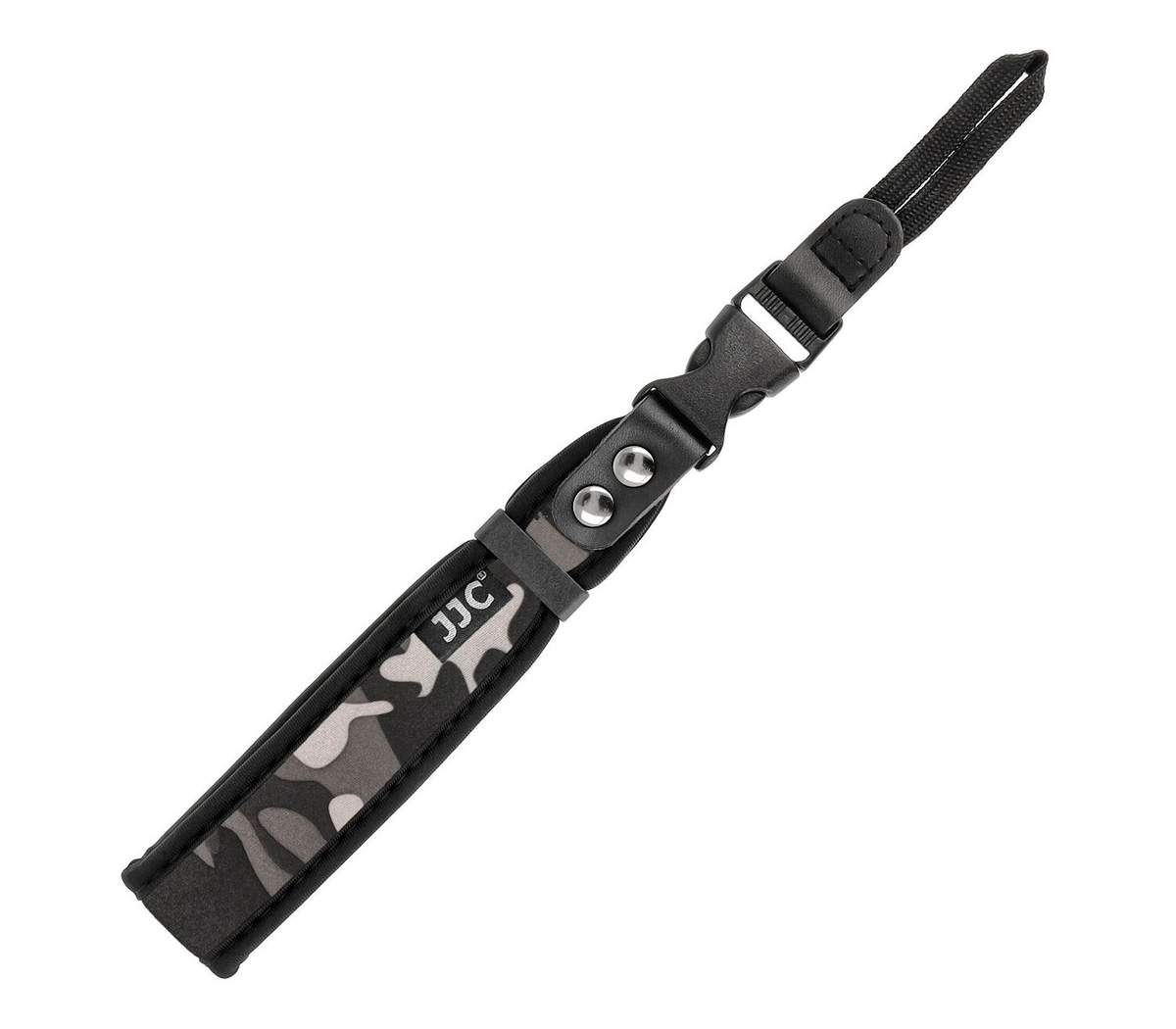 Ремень JJC ST-1YGR, кистевой, неопреновый, серый камуфляж (уцененный)