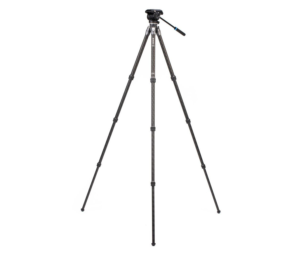 Штатив Benro Tortoise TTOR24 с видеоголовой S4Pro, цанговые замки, карбон