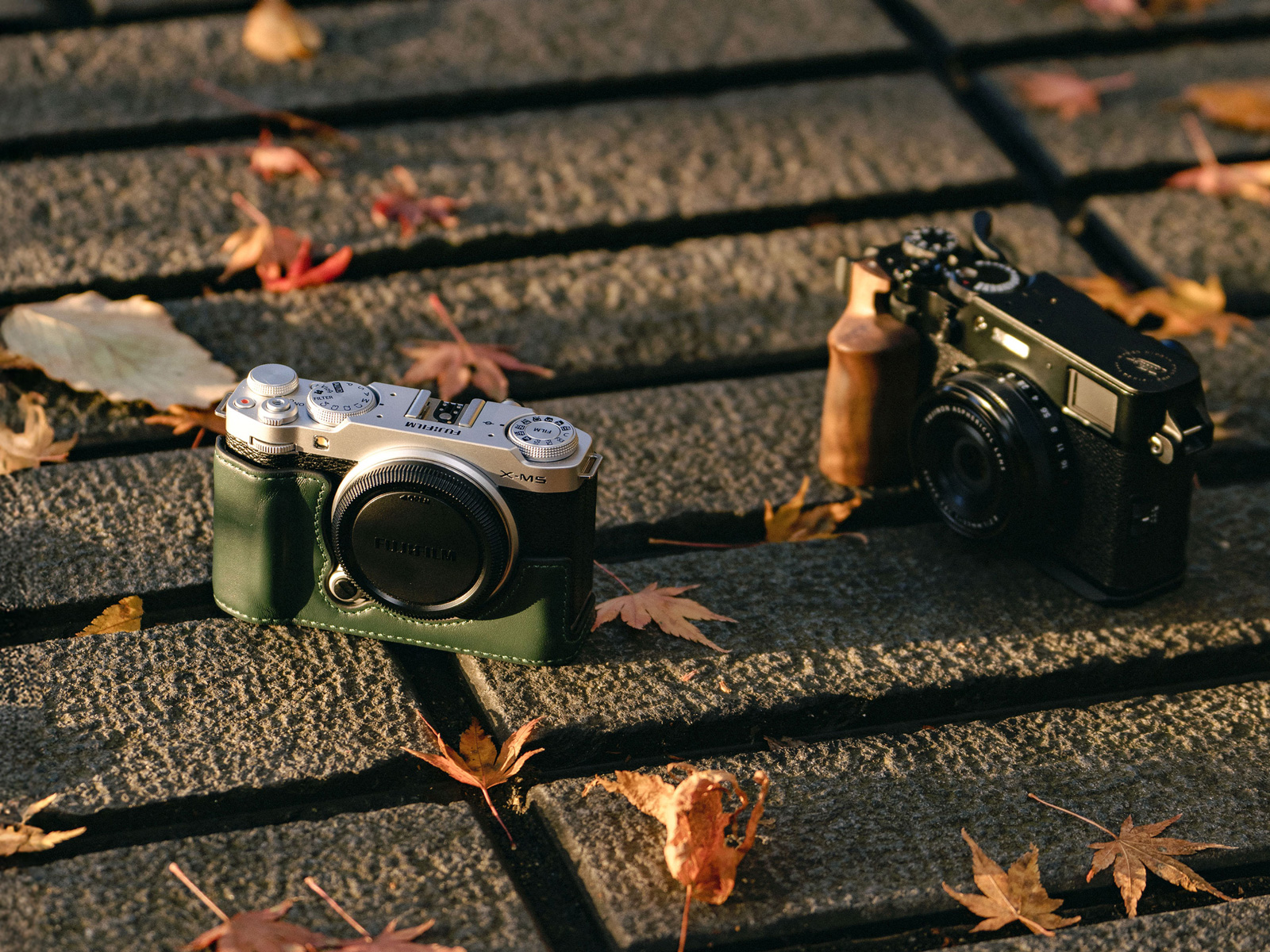 Чехол Tilta Leather Camera Case для Fujifilm X-M5, зеленый