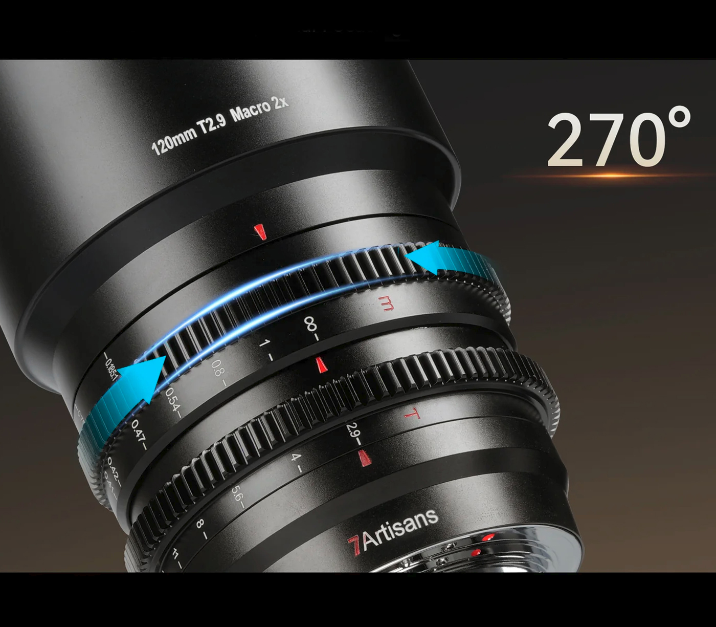 Объектив 7Artisans 120mm T2.9 Macro 2х L-Mount