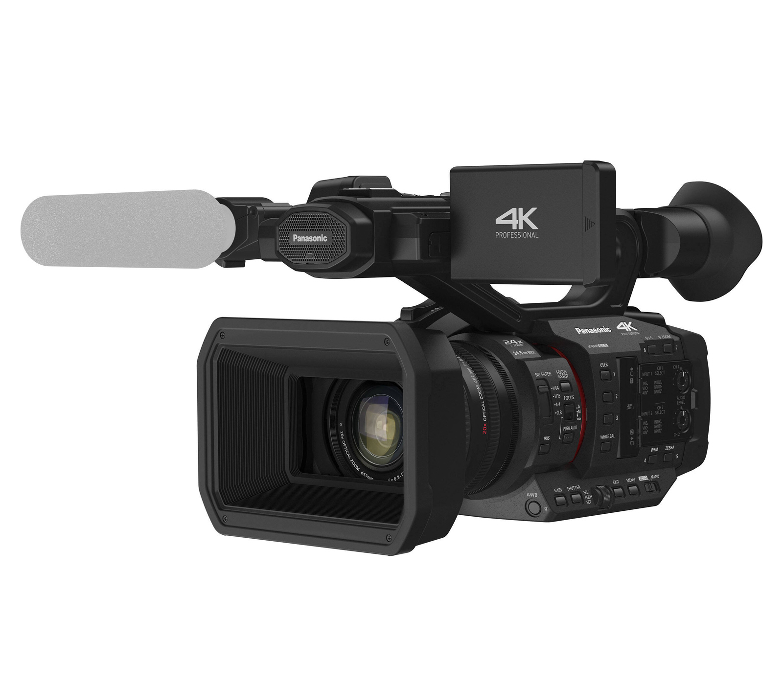 Видеокамера Panasonic AG-X20 ED (англ. меню)