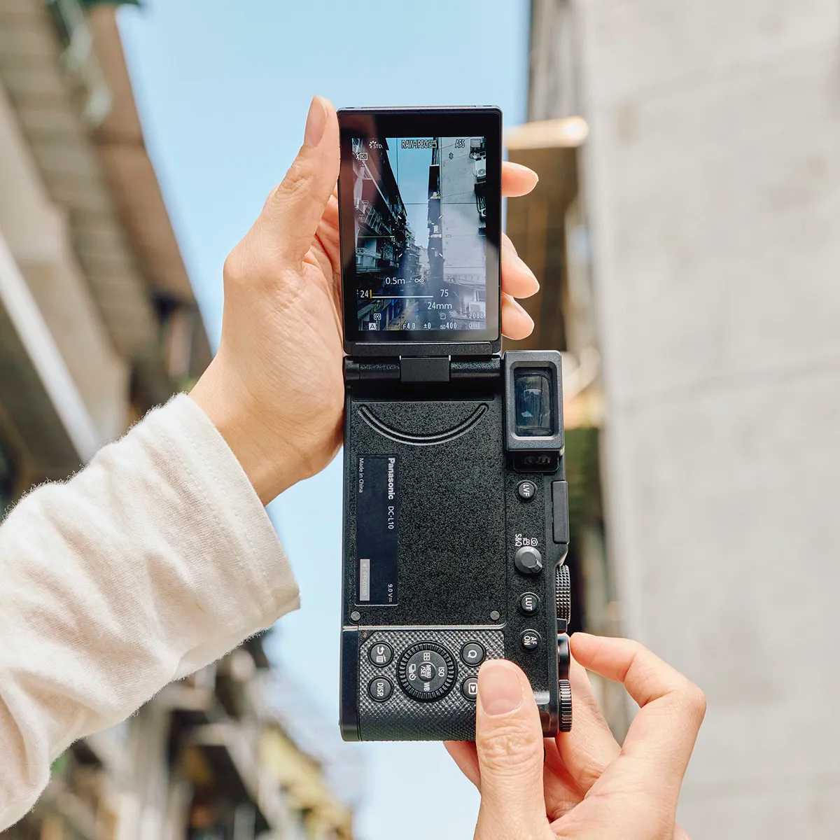 Компактный фотоаппарат Panasonic Lumix L10 чёрный