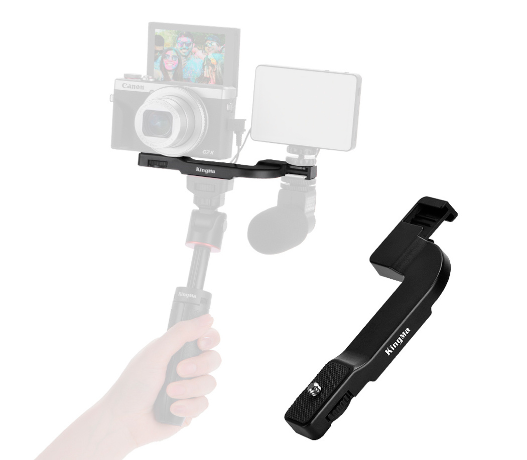 Удлинительная площадка Kingma VL014: 2 башмака + винт 1/4"