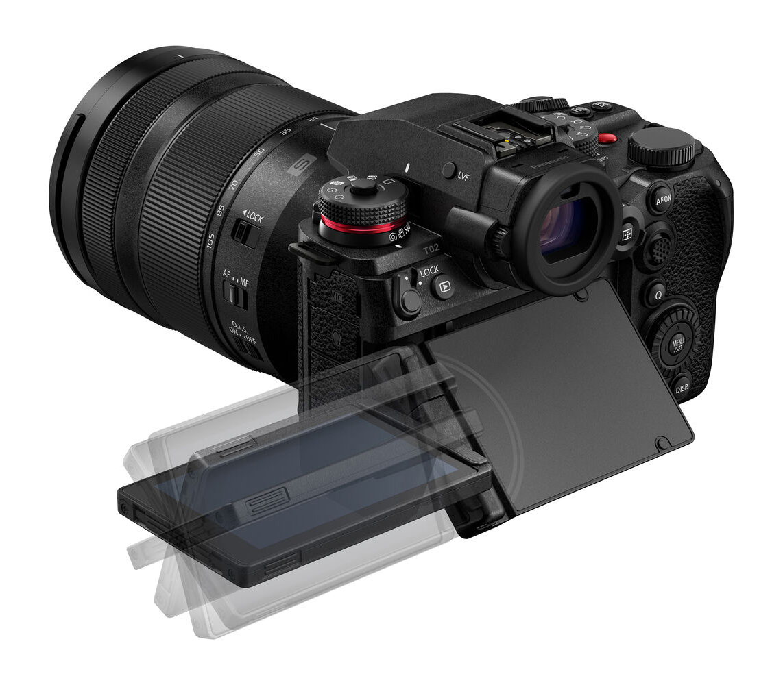 Беззеркальный фотоаппарат Panasonic Lumix S1 II E Body, английское меню