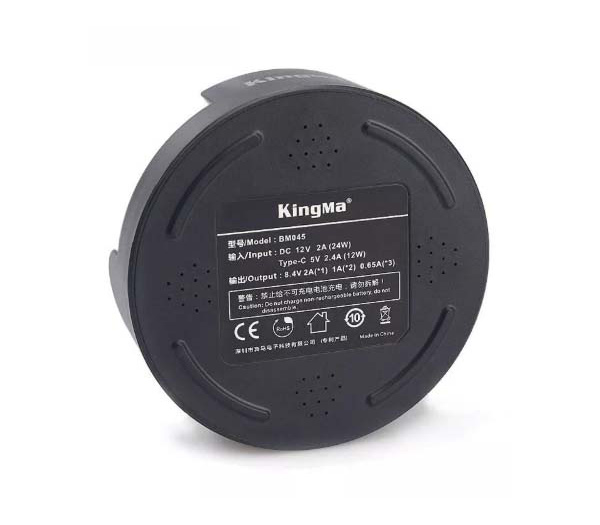 Зарядное устройство Kingma BM045-F550, для 3х NP-F, USB Type-C
