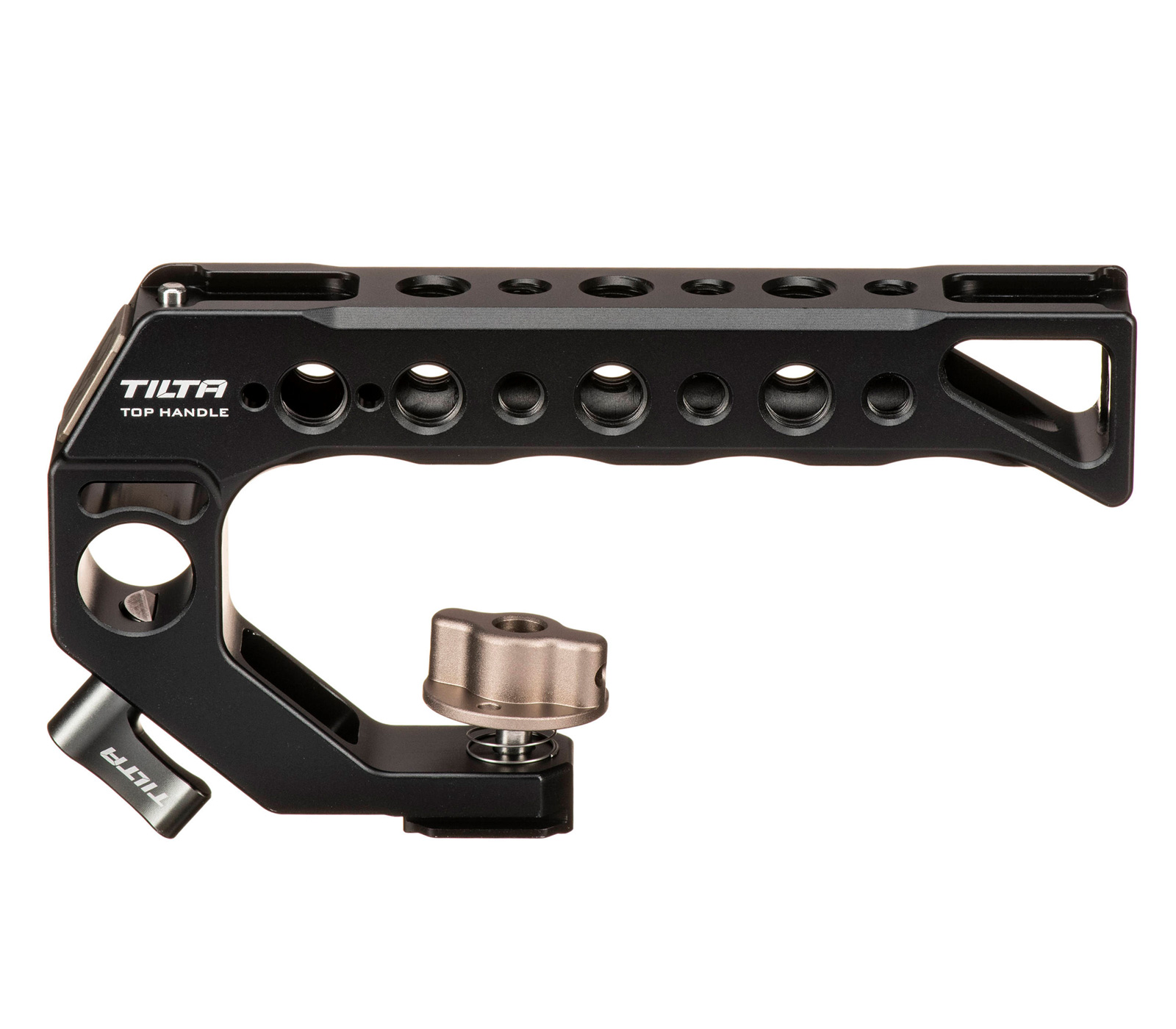 Верхняя ручка Tilta Quick Release Handle, в башмак или в гнездо 1/4", черная