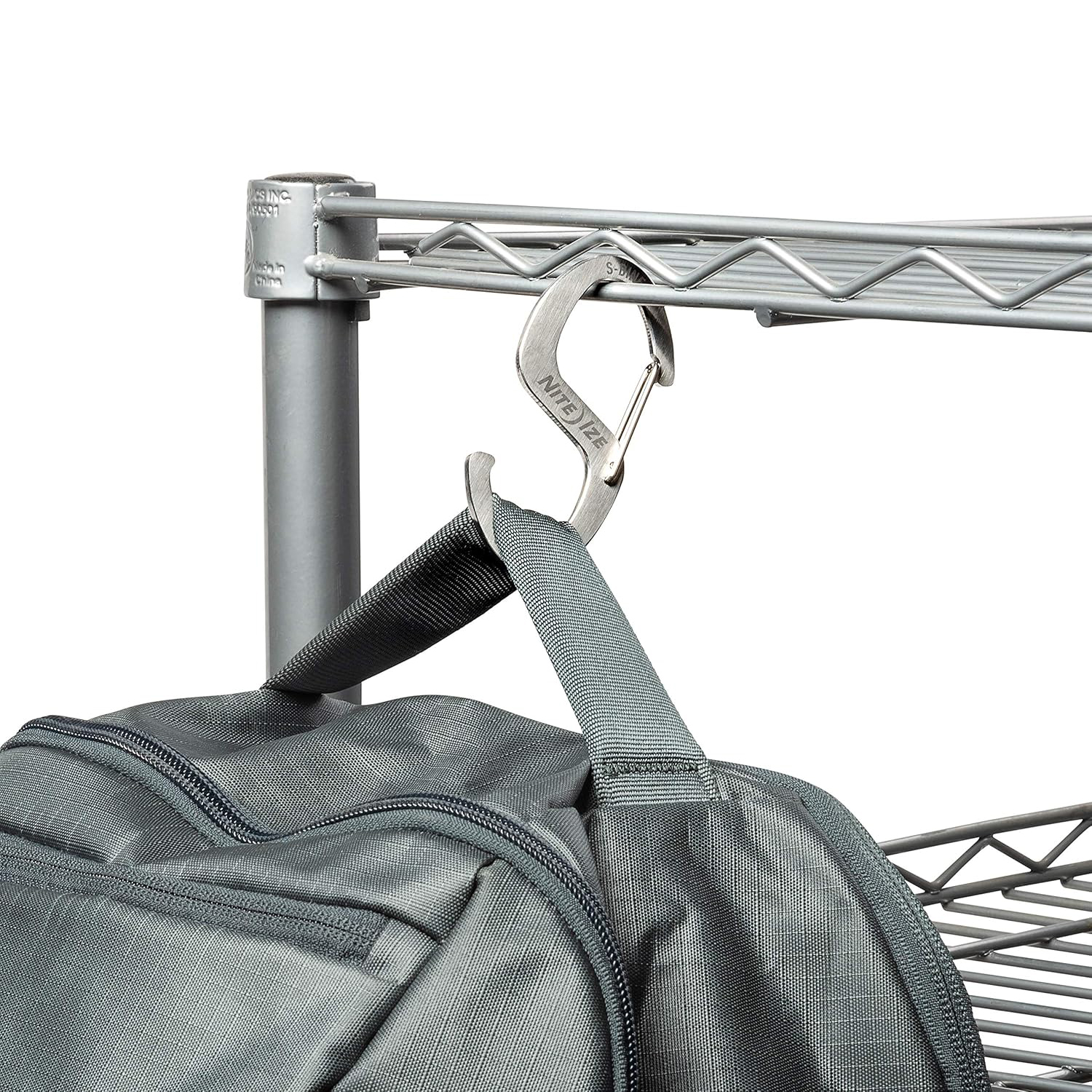 Карабин Nite Ize S-Biner Hook 'N Hold S-Hook, стальной