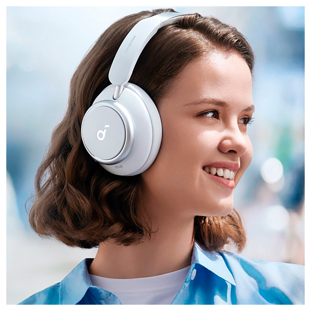 Беспроводные наушники Anker Soundcore Space Q45, белые