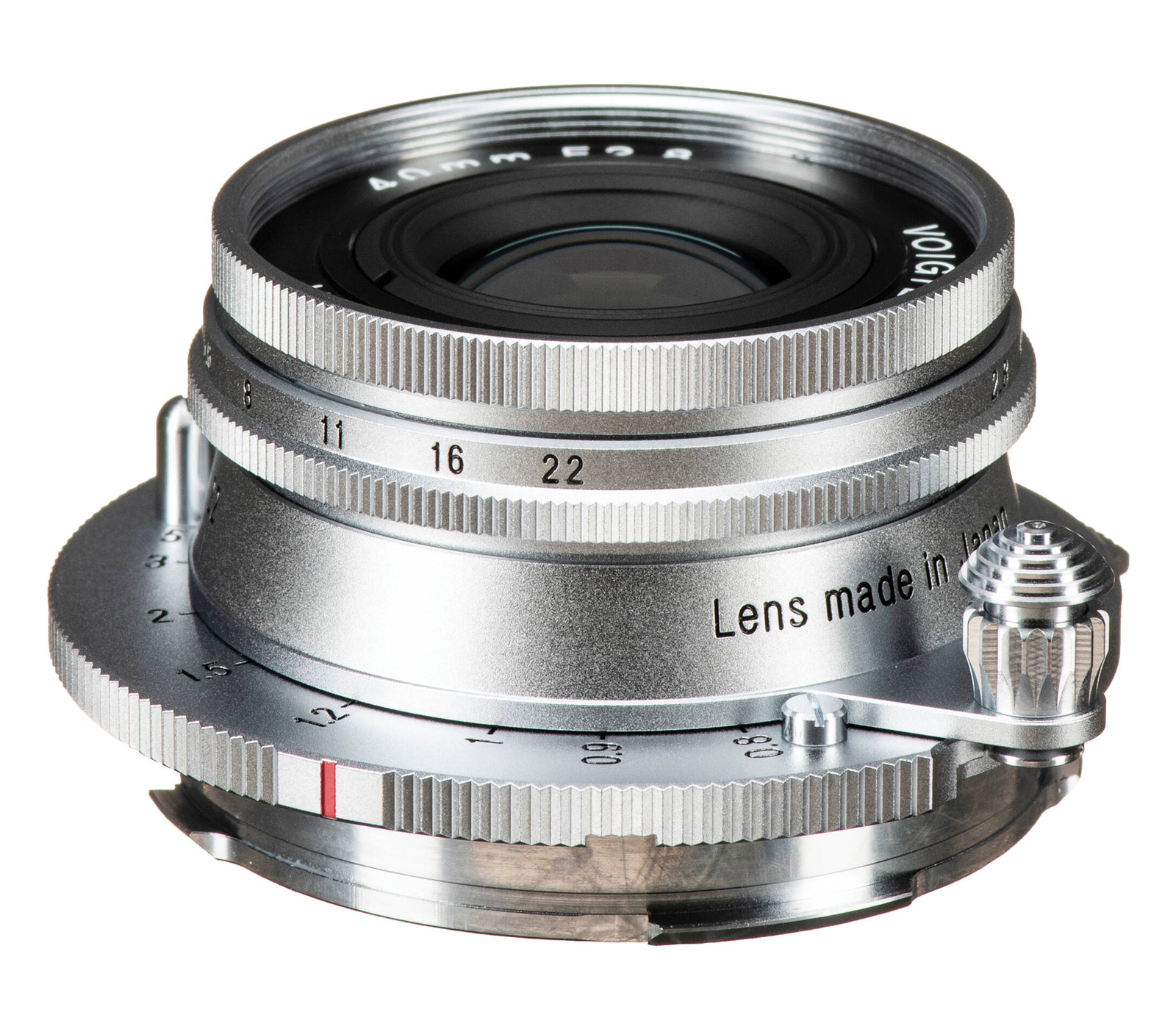 Объектив Voigtlander Heliar 40mm f/2.8 Aspherical M39/L39, серебристый