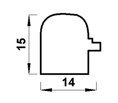 Фоторамка Мирам A4 21х29.7 см, коричневая с золотом (636456-A4)