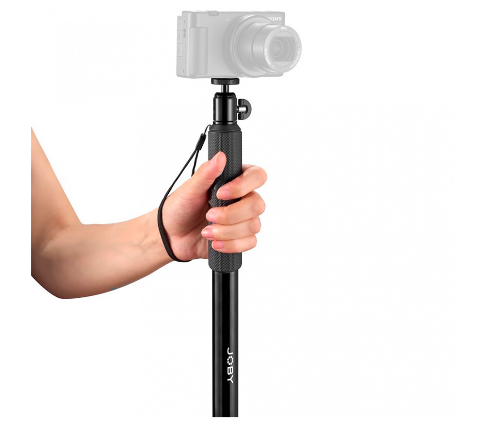 Монопод JOBY Compact 2in1, с головкой