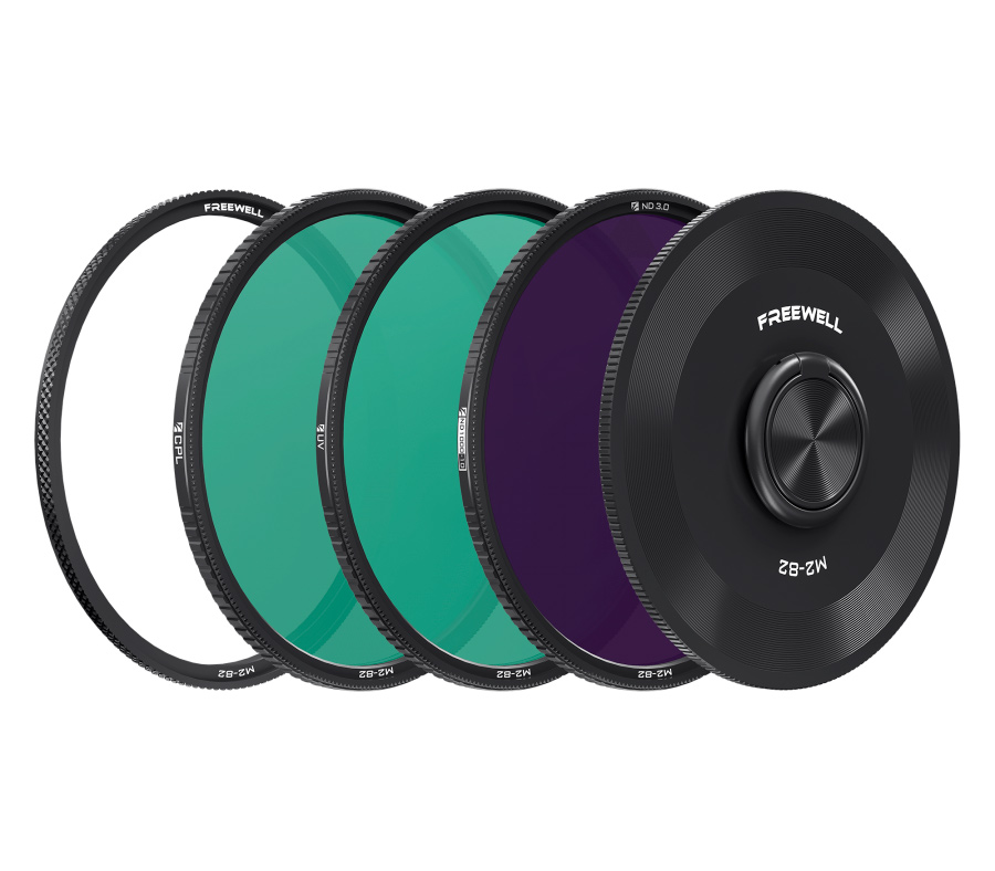 Комплект фильтров Freewell M2 Magnetic Quick Swap 3-pack 82mm: ND1000, CPL, UV