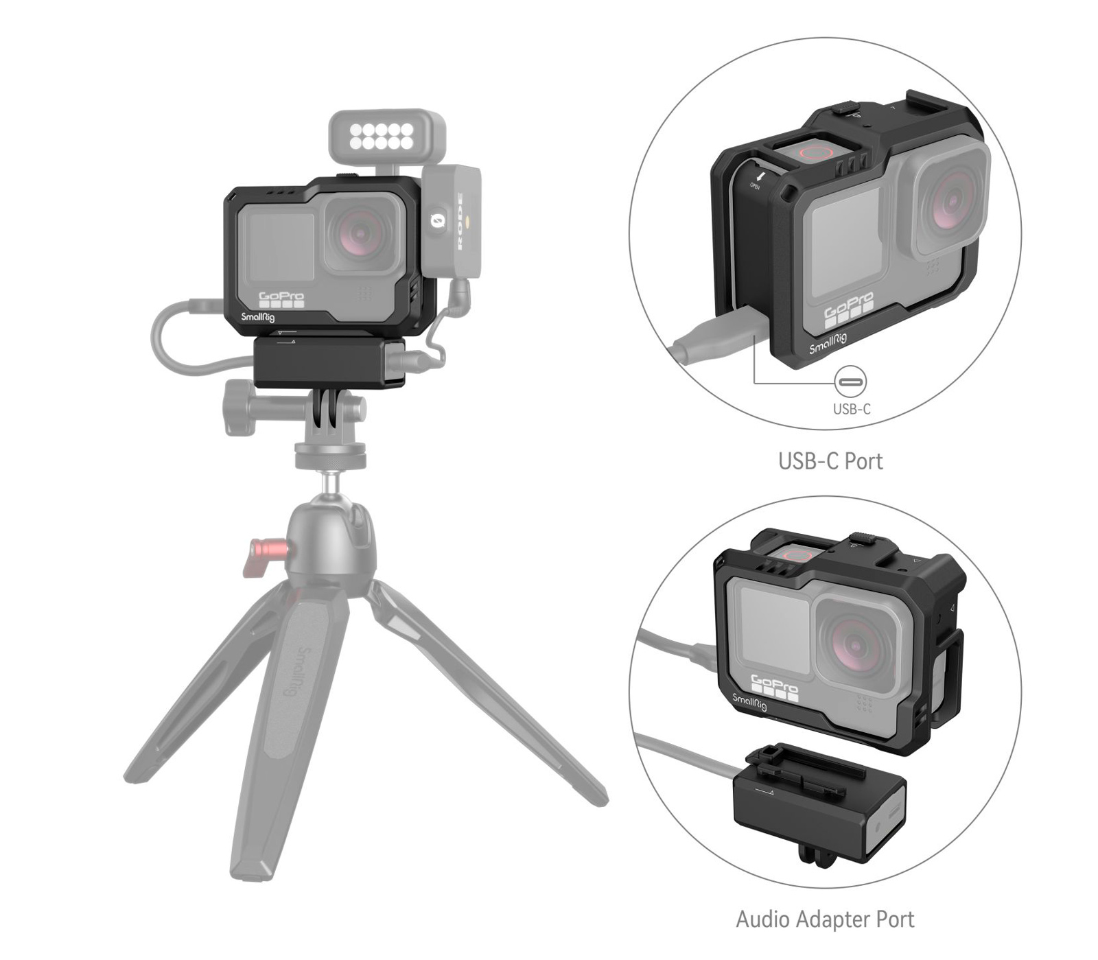 Клетка SmallRig 3083С для GoPro HERO 9 / 10 / 11 / 12 / 13