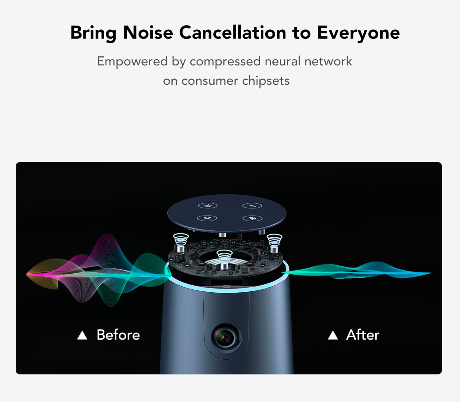 Веб-камера Nearity Nuroum C40, для видеоконференций, 120°, динамик