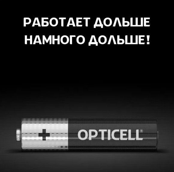 Батарейки Opticell AA Basic, 4 шт.