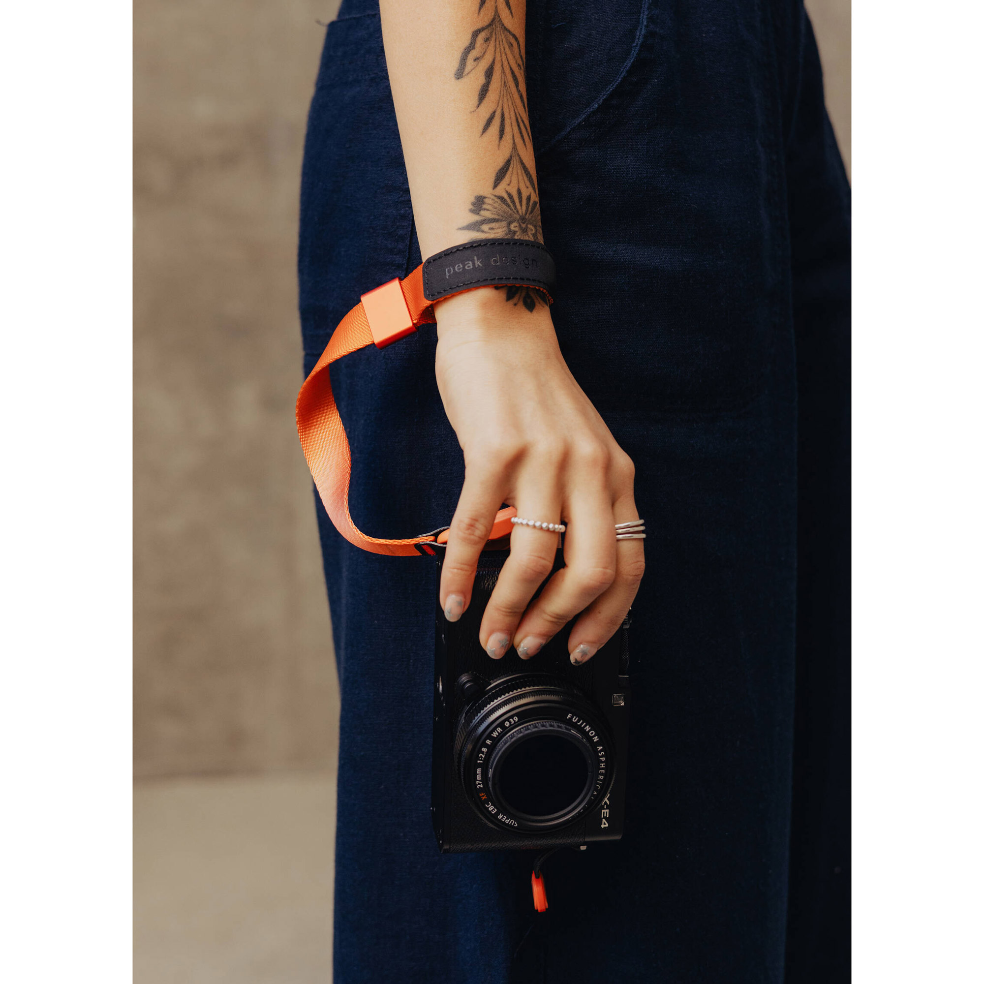 Ремень на запястье Peak Design Cuff, цвет Ibis, оранжевый