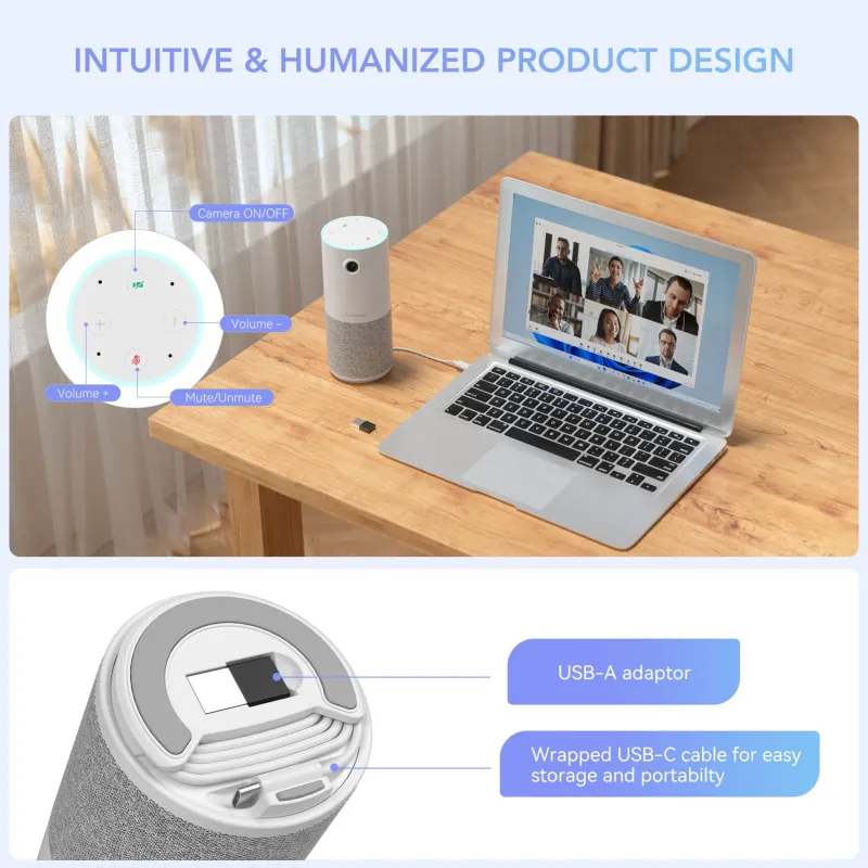 Веб-камера Nearity Nuroum C10, 1080 30р, динамик