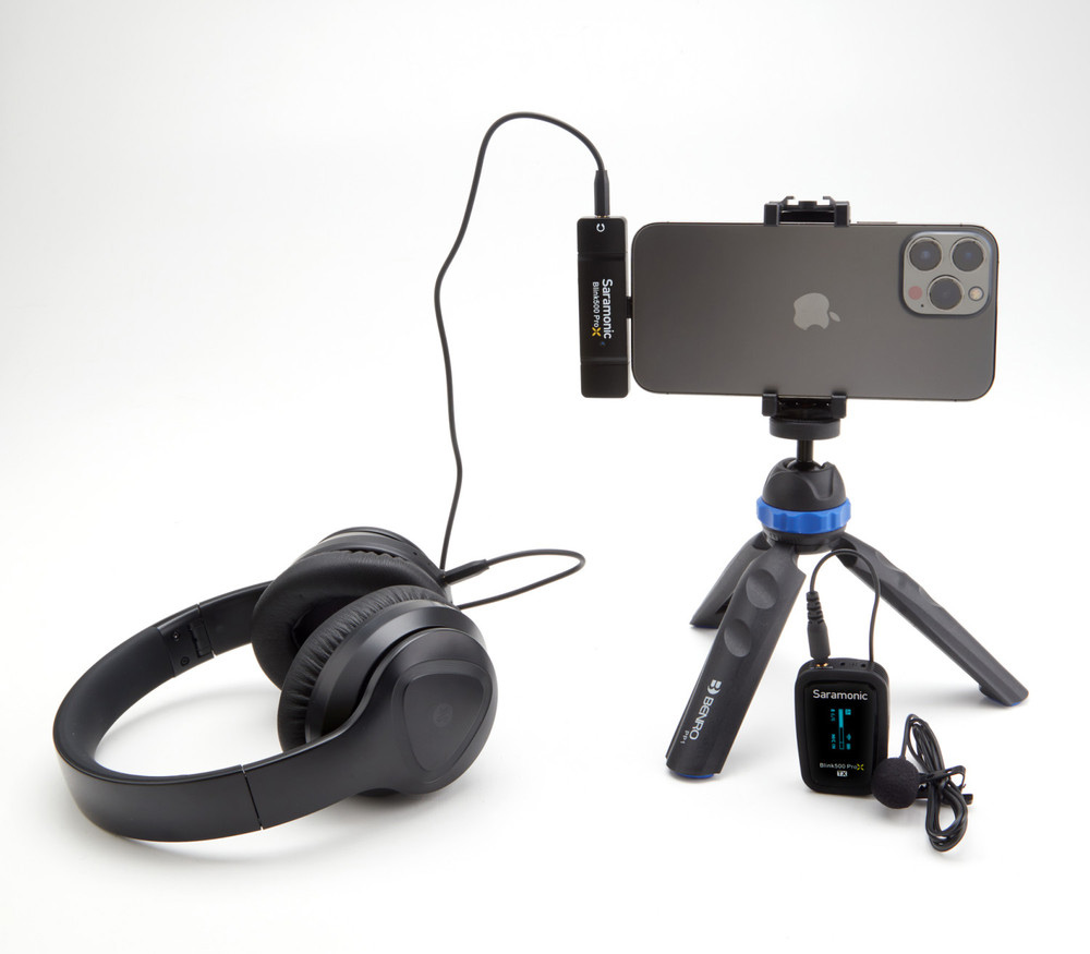 Беспроводная система Saramonic Blink500 ProX B3, TX+RXDI, 2.4 ГГц, Lightning