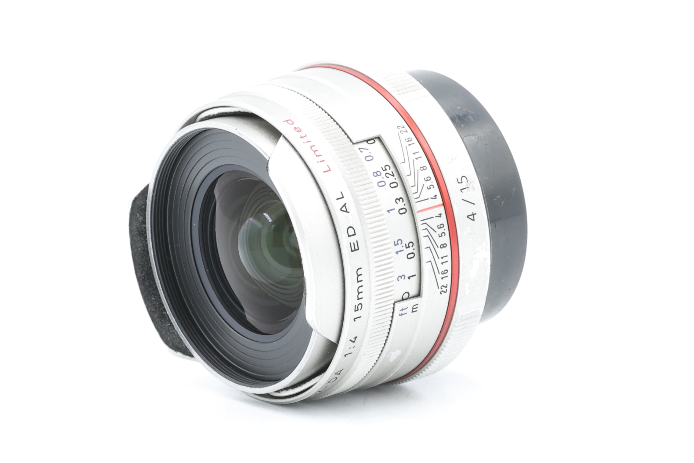 Объектив Pentax DA 15mm f/4 SMC ED AL Limited - 9581738 (состояние 4) (б/у)