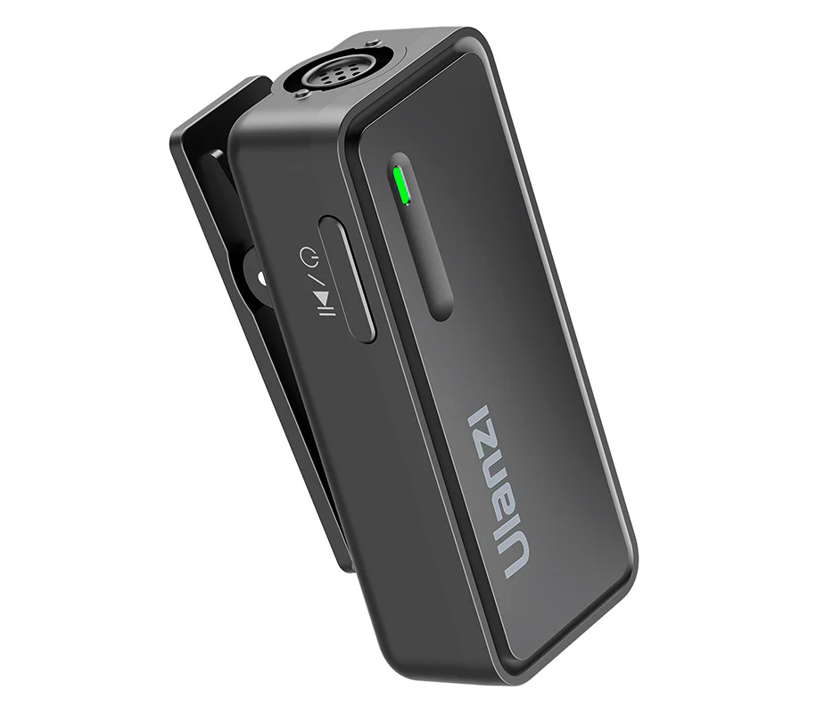 Беспроводная система Ulanzi UW-MIC 20P, 2.4 ГГц, RX+RX+TX, Lightning, черная