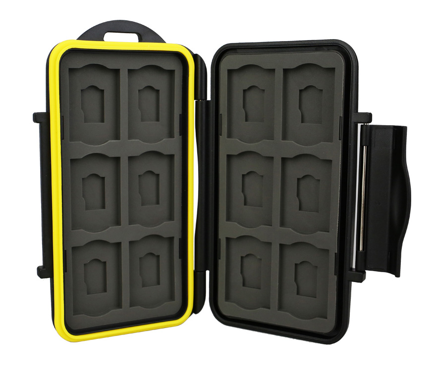 Кейс для карт памяти JJC MC-SDMSD24, 12 SD + 12 MicroSD