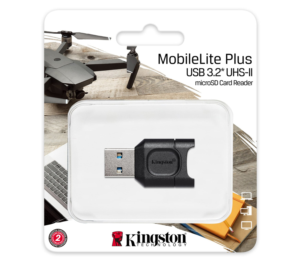 Карт-ридер Kingston USB 3.2 gen.1 MobileLite Plus microSD UHS-I/-II