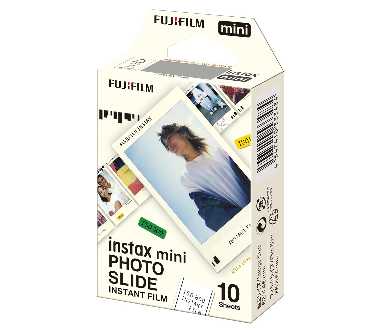 Картридж Fujifilm Instax Mini Photo Slide, 10 снимков