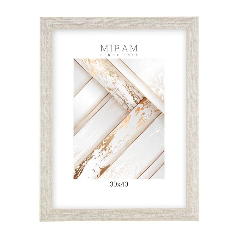 Фоторамка Мирам 30х40 см, светлое дерево (651645-15)