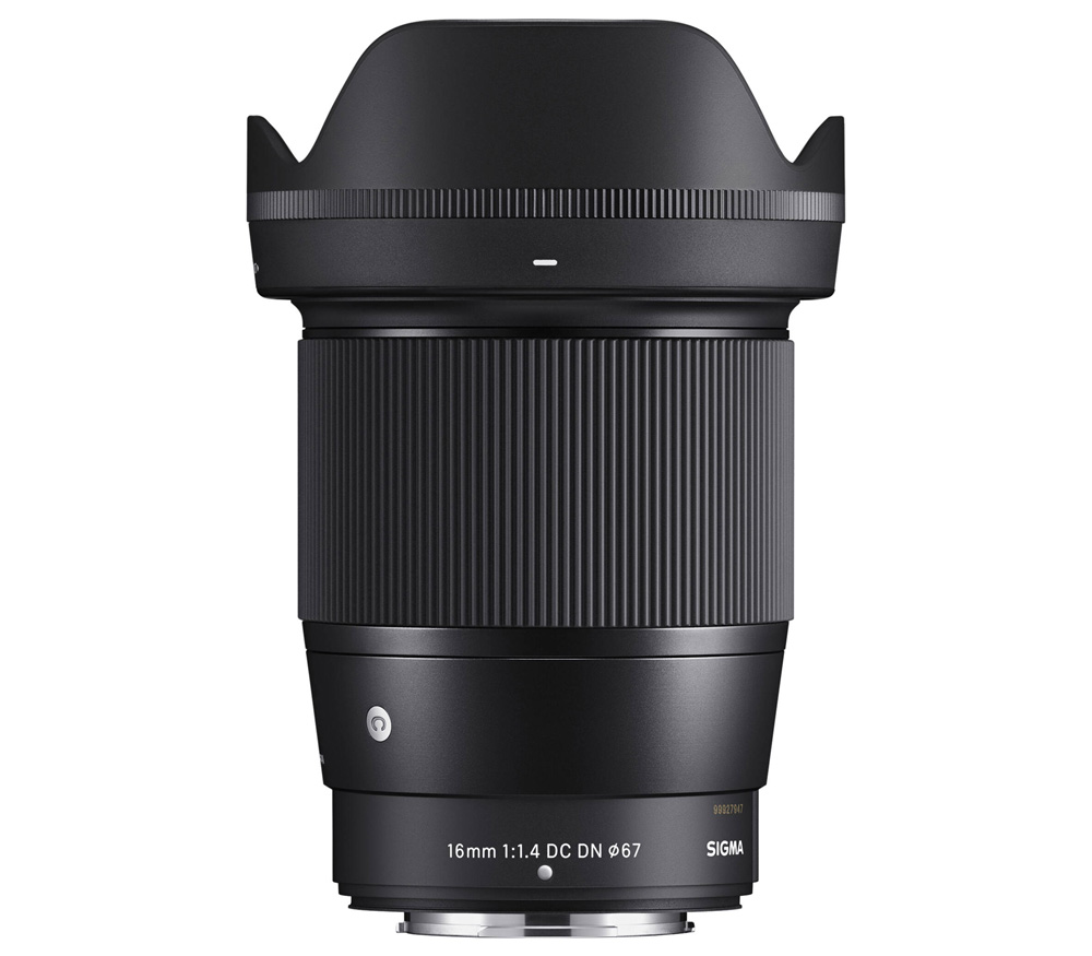 Объектив Sigma 16mm f/1.4 DC DN Contemporary Fujifilm X