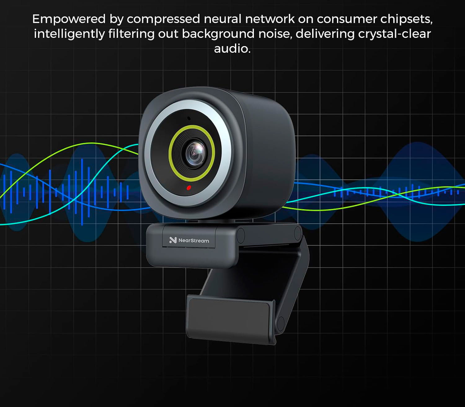 Веб-камера Nearity NearStream V08AF, 4K 30p, AI кадрирование и шумоподавление
