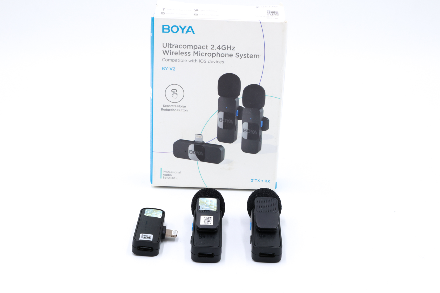 Беспроводная система Boya BY-V2 (состояние 5-) (б/у)