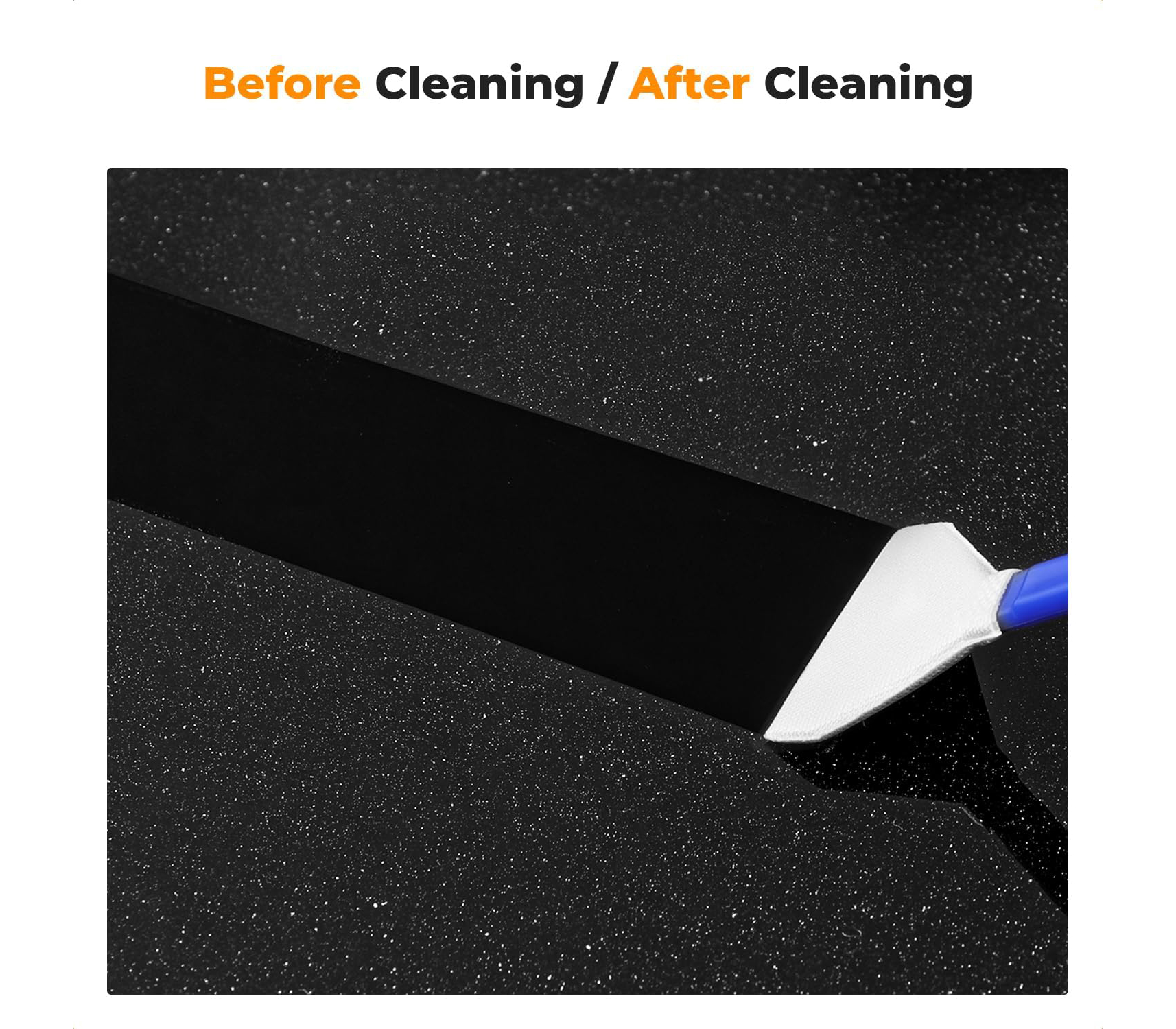 Шваброчки для чистки матриц K&F Concept 1616, для APS-C камер (10 шт, жидкость)