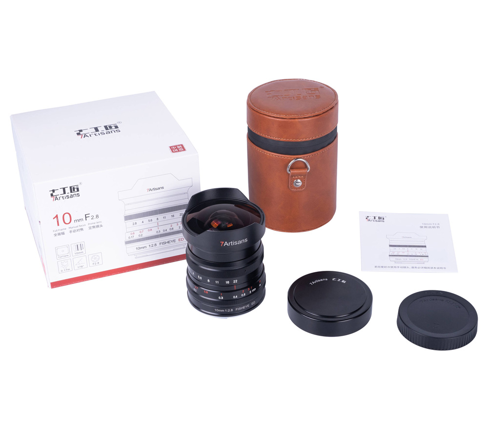 Объектив 7Artisans 10mm f/2.8 Fisheye Leica L