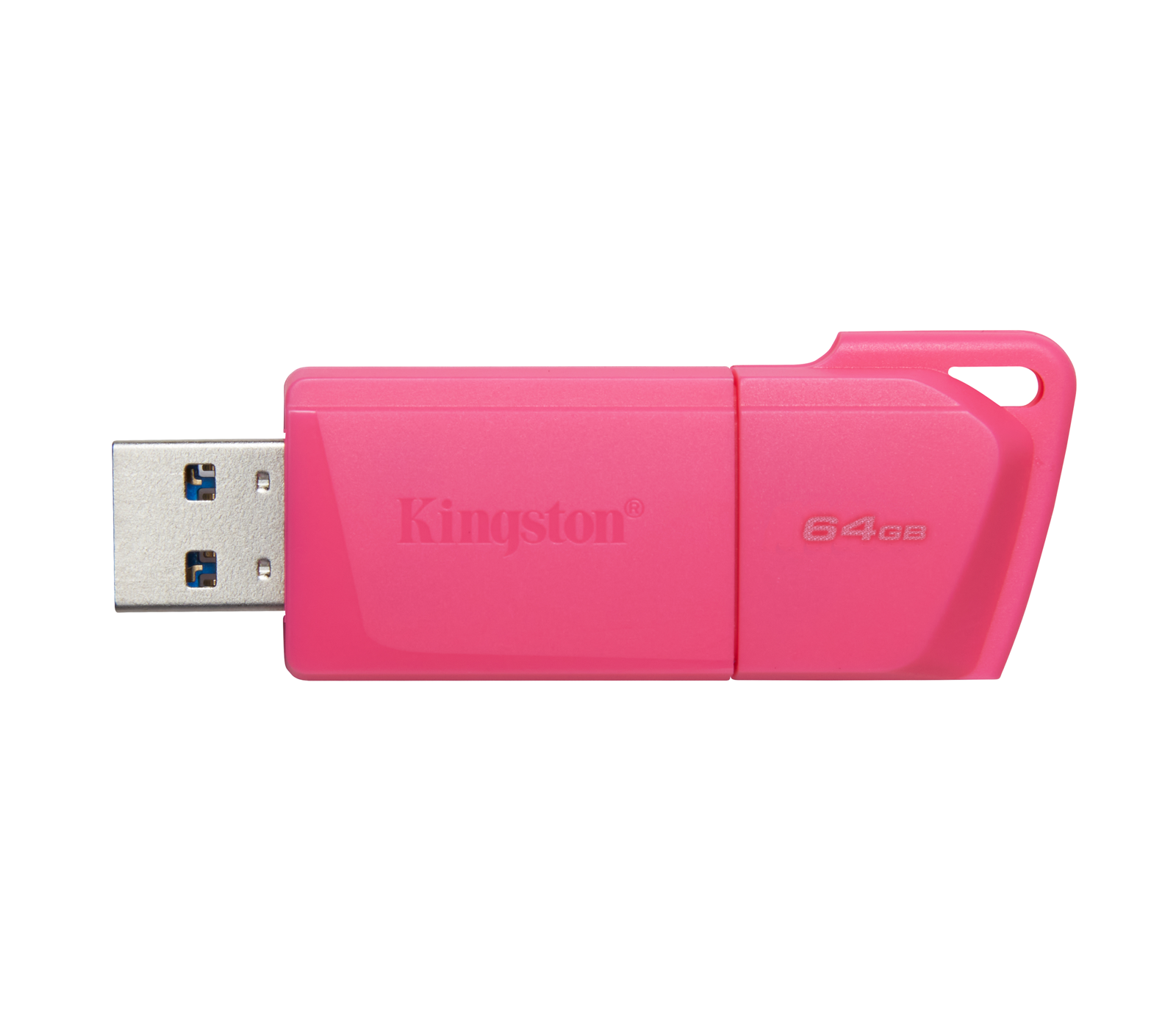 Накопитель Kingston USB3.2 Flash 64GB DataTraveler Exodia M - Neon, розовый