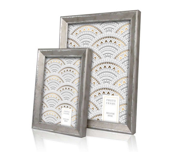 Фоторамка STYLER  Valetta А4, 21x30 см, серебристая