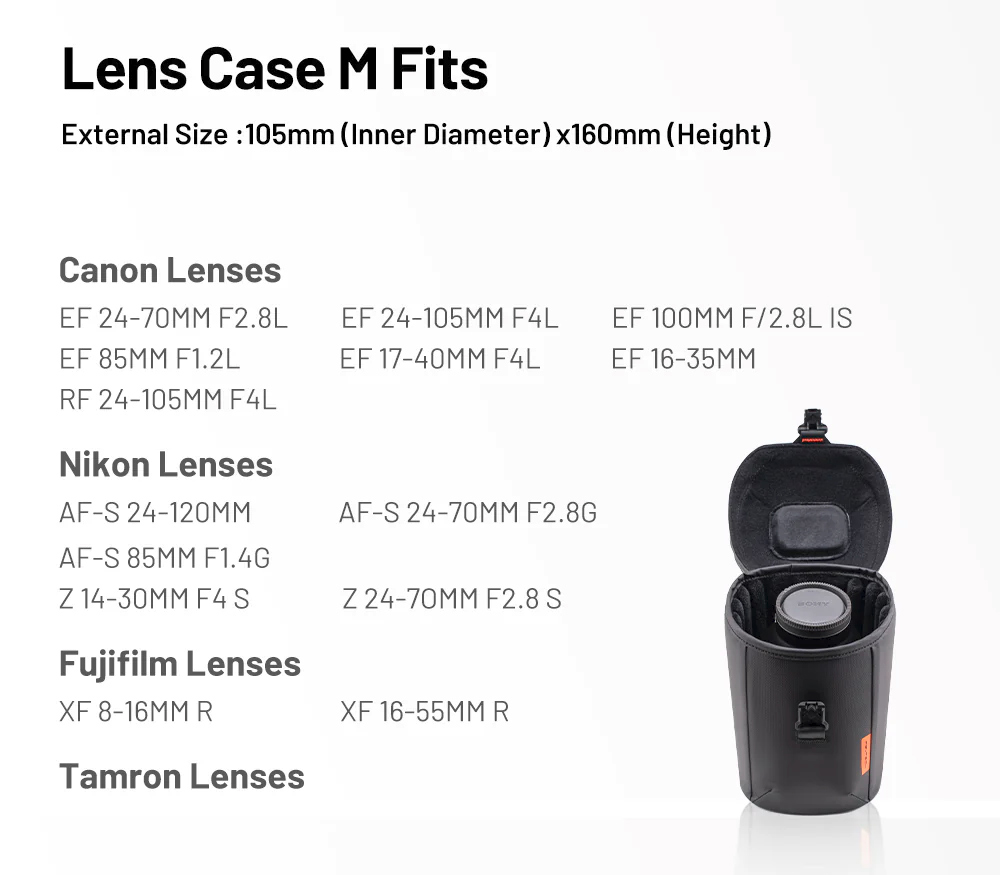 Чехол для объектива PGYTECH Lens Case M