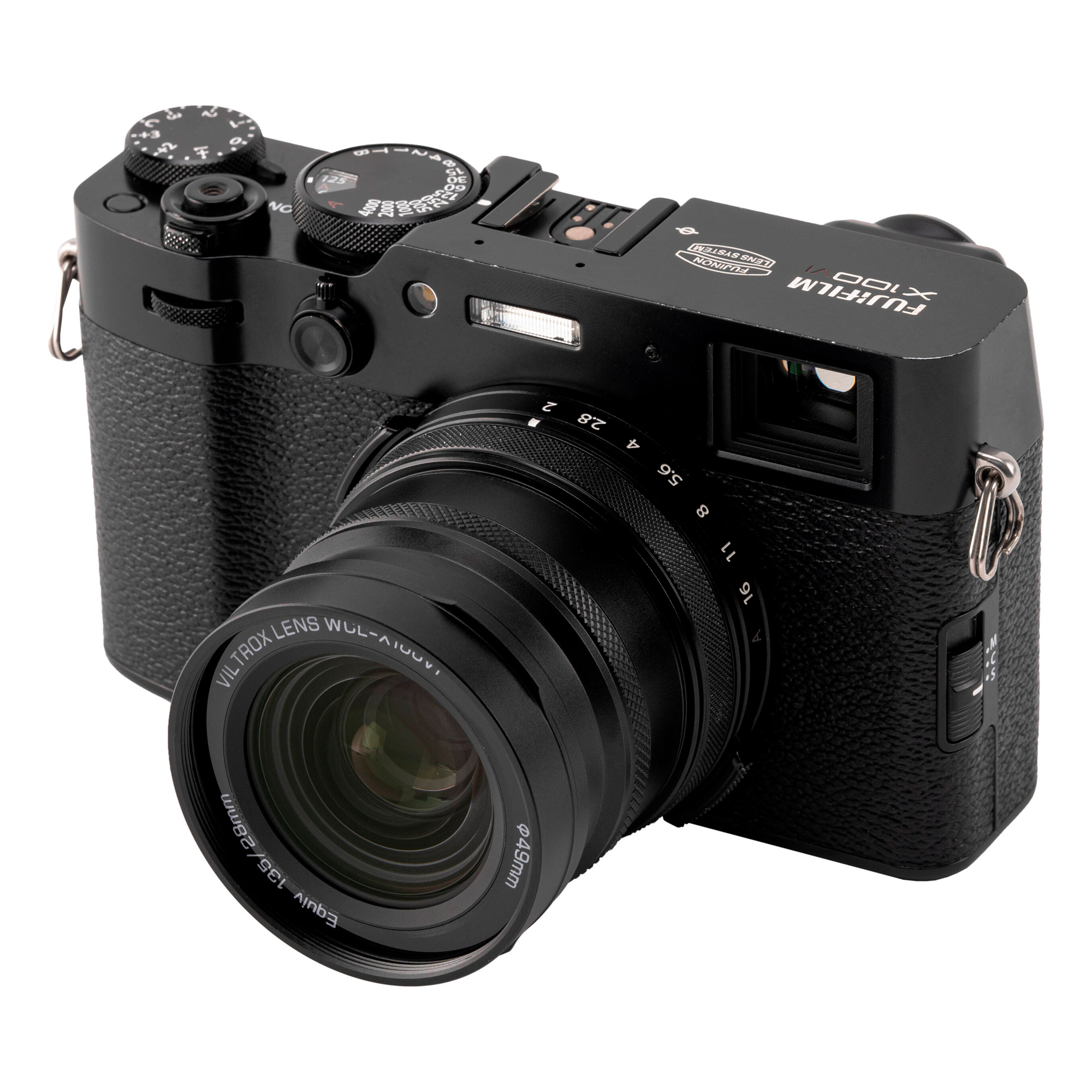 Широкоугольный конвертер Viltrox WCL-X100VI для Fujifilm X100 серии, черный