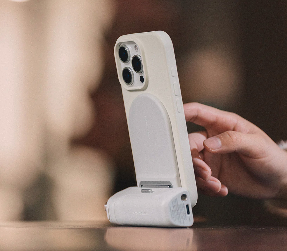 Держатель для телефона PGYTECH MagCam Phone Grip, магнитный, с кнопкой спуска, цвет: Mint Green