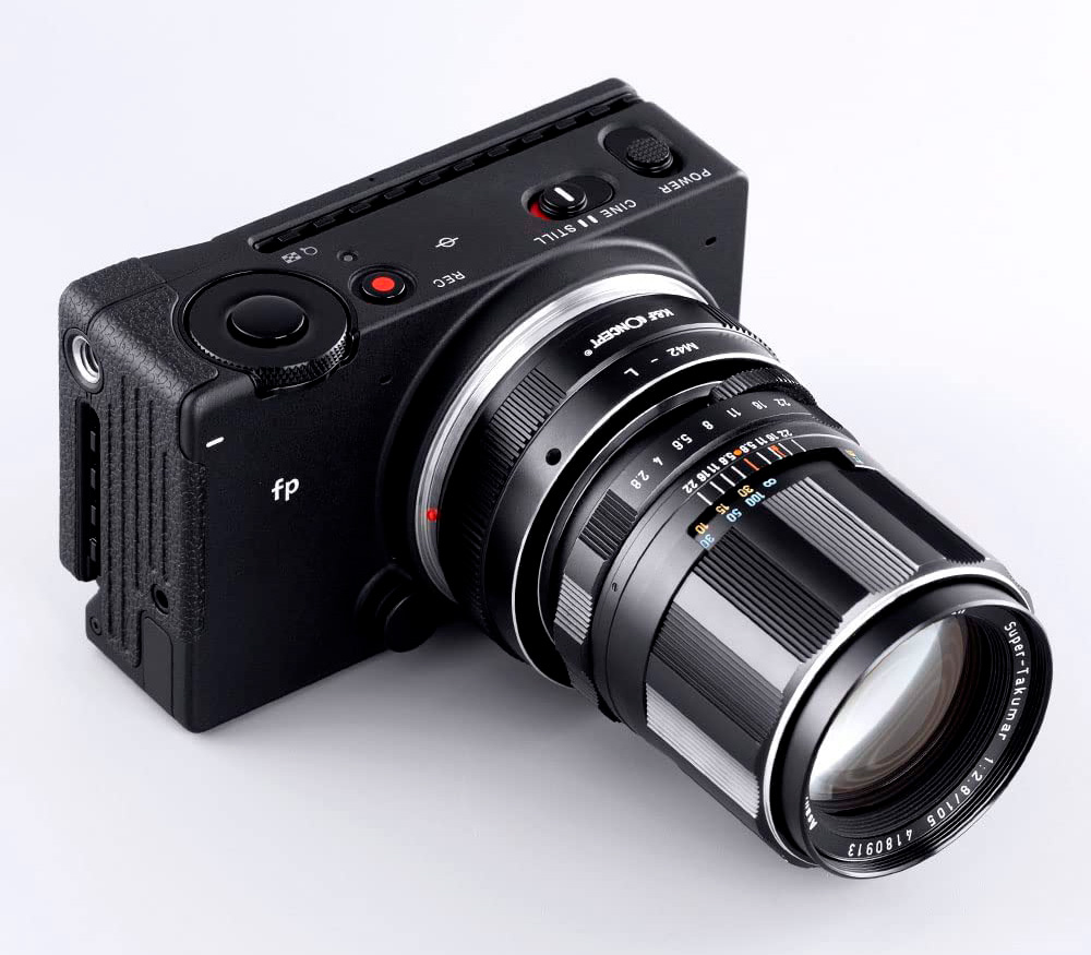 Адаптер K&F Concept M42-L, для объективов M42 на камеры L-Mount