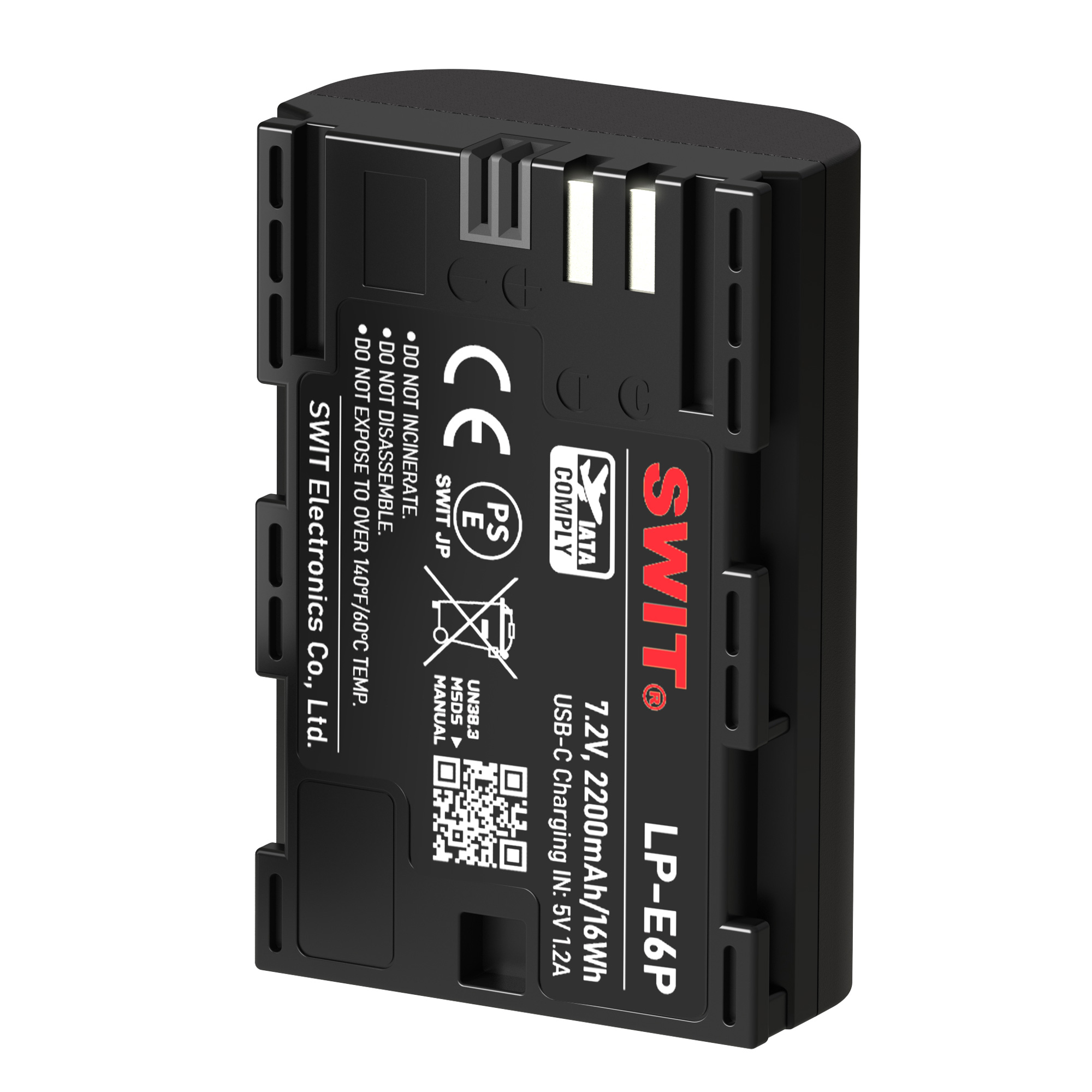 Аккумулятор SWIT LP-E6P, USB-C, 2200 мАч